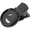 VILLFUL Filtro Polarizzatore Cpl per Smartphone 37Mm Clip Rimovibile in Alluminio, per Fotografia Subacquea e Flusso d'Acqua