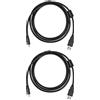 Fegtrty 2X Fotocamera USB Dati per D7000 D700 D300S D3100 -E4