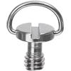 WELDRIC vite a sgancio rapido Gancio adattatore for fotocamera/videocamera, accessori for tracolla for fotocamera, 1/4 di collegamento/vite(Bundle 3)