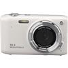 Elprico Camera Digitale 4K, Fotocamera Compatta Ultra Chiara da 58 MP con Zoom 16x, Autofocus per la Fotografia di Viaggio Vlog, Schermo HD, Facile da Usare per Principianti, Batteria (WHITE)