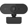 OUTFYT 1080P Webcam Full HD Web Camera con microfono Spina USB Videocamere for PC Computer Laptop Desktop Conference, Guardia del flusso(1PCS Webcam)