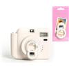 Generico Per POPOTO Specchio Estensibile Selfie, Accessori Filtri Selfie Tinta Unita per Insta Mini 7+/7S/7C/8/9 (Bianco)