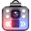 DIGNIFE Action Camera, Mini corpo macchina fotografica Videoregistratore Sport Night Vision 1080P HD Videoregistratore for la casa all'aperto Applicazione della legge Guardia di sicurezza(NO CARD)