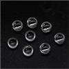 Artsim Prismi e caleidoscopi Lente ottica da 5 mm di diametro Lunghezza F5 Accessori for l'installazione Materiale Lente professionale da 300-1000 nm Kit di ottica per aule di scienze (Color : 100PCS, Size