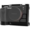 WEPOTO A7C Cage Piastra di montaggio rapida Promuove la trazione Proteggere la macchina fotografica nessuna Suffer Abrasion per Sony A7C