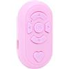 Cuifati Anello di Scorrimento del Telecomando Bluetooth per Tiktok Page Turner, Pulsante Selfie Dell'otturatore della Fotocamera Wireless per Clicker Remoto del Tablet del Telefono (Rosa)