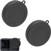 Okandomo Copertura dell'obiettivo per DJI Osmo Action 6 Protezione in Silicone per Obiettivo della Fotocamera di Azione Protector Custodia Antigraffio Accessori (1 Pz)