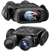 Generic Binocolo per visione notturna a infrarossi 6X a lungo raggio per caccia, campeggio, monocolo notturno, non termico
