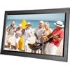 SMTYXS Cornice For Foto Digitale Con Schermo Touch IPS Da 15,6 Pollici Integrato WiFi 32 GB 1920 * 1080 Sensore Di Movimento APP For Un'Esperienza Visiva Squisita(15.6inch-Black)