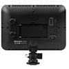 Aumotop Triopo TTV-204 Pannello Luminoso Video Ultra Sottile 3200K~5500K Dimmerabile per Registrazione Video con Batteria NP-F