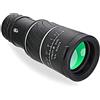 WANWEN Binocolo 40X60 con Bak4 Binocolo in plastica con telescopio monoculare Alto per Sport all'Aria Aperta Campeggio in Viaggio Little Surprise