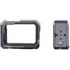 XDSXHYXJZ Compatibile con GoPro 9/10/11/12/13 - Kit impugnatura in metallo, doppio adattatore for slitta a contatto freddo e telecomando da strada(Only Cage No Grip)