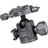 FHGSPQWM Testa treppiede per fotocamera, ad alta capacità 12 kg, peso 240 g, IPX4 con piastra a sgancio rapido treppiede mobile