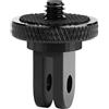 ChromLives - Supporto per treppiede, adattatore da 1/4 -20, supporto per fotocamera, compatibile con GoPro Hero Sony, Xiaomi yi Sjcam Action Camera e altri accessori standard 1/4