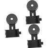 OSALADI Adattatore Universale Da 3 Pezzi Per Binocolo Adattatore Per Montaggio Fotografico Per Smartphone Clip Per Fotografia Rapida