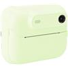 Asixxsix Fotocamera per Bambini, Fotocamera Digitale con Stampa Istantanea HD 1080P con Zoom 6X e 48MP, con Supporto Scheda SD da 128 GB, per Ragazzi e Ragazze Dai 3 Ai 12 Anni (GREEN)