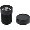 Ylwxzenith Lente a tavola singola ad alta definizione da 5 MP con angolo largo 3,6 mm, base M12x0,5 mm, per fotocamera IP, materiale in lega di alluminio, artigianato ad alta precisione