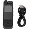 Plyisty Fotocamera Indossabile Dal Corpo 4K, Supporta Memoria da 128 GB, Action Cam Indossabile con Obiettivo Ruotabile a 180° e Posteriore, Durata della Batteria 6 Ore, per Forze