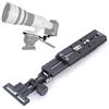 iShoot - Supporto per obiettivo lungo e piastra QR a sgancio rapido, compatibile con testa fluida serie Manfrotto 500 700, Sachtler FSB 10T/FSB 8T/FSB 6T, DV2/DV8/DV10SB/DV12SB, V14/V18/ACE serie XL