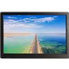 Topiky Cornice Digitale LED HD da 14,1 Pollici, Risoluzione 1280x800P, Accensione e Spegnimento Temporizzati, Riproduzione Facile, Controllo con unPulsante, Supporto