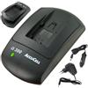 AccuCell Caricabatteria da auto adatto per Canon BP-511 batteria, BP 718, 727, BP 745 BP