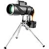 Generic Binocolo ad alta potenza, monoculare 40x60 Telescopio monoculare ottico HD portatile Giorno/+ Clip telefono+ Obiettivo HD zoom ottico treppiede esterni interni/esterni