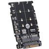 Fesjoy M.2 NGFF SSD (Key M) Key B SSD a U.2 SFF-8639 Adattatore Card Converter Interfaccia SATA non supportata