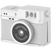 Annadue Fotocamera Vintage retrò 1080P, Schermo da 0,96 Pollici con Luce LED, Fotocamera Digitale Portatile con Memoria da 128 GB, Foto da 2 MP, 4 Filtri, Batteria Integrata per Android (WHITE)