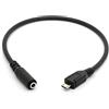 Letrino Cavo audio AUX da presa micro USB a presa da 3,5 mm per adattatore auricolari, microfono Active Clip Mic
