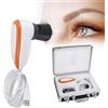 ELIKBH Fotocamera per Iridologia USB da 5.0 MP, Analizzatore Dell'iride Iridologia, Obiettivo dell'iride HD 30x, Analizzatore della Lampada Sinistra, Fotocamera per Analisi Iridologica