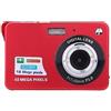 YFDGD Videocamera For Selfie Con Fotocamera Digitale HD Da 48 Megapixel Scatta Nitida Fluida(Red)