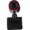 BRIGHTFUFU Webcam USB 640x480 Cmos senza Driver HD per Live-streaming e Video Meeting Ricarica USB e Struttura Abs Compatta