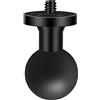 YUGSHNKFC Alluminio 1/4 Vite 25mm Sfera Mount 1 Pollice per Testa Adattatore Supporto Telefono per 360 Moto Mount Testa Base