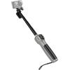 YUEHISY Asta per Selfie Subacquea, Asta Telescopica Impermeabile da 30 M con Otturatore Bluetooth, Estensione da 33, per Riprese Subacquee con Action Camera