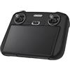 Lycuiw Custodia in silicone a prova di caduta e di polvere per il telecomando Mavic 3 Classic/Mini 3 PRO per DJI RC (Nero)