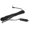 Omegon Cavo per batteria auto da 12 V (7 m) per presa accendisigari 5.5 x 2.5 mm per telescopi Maede