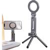 Generic Supporto Treppiede Magnetico Da Smartphone Clip Portatile Per Cellulare