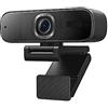 DIGNIFE Webcam, Webcam Webcam Smart Full HD, Inquadratura alimentata da AI Autofocus Webcam 2K con microfoni con cancellazione del rumore for conferenze, live streaming, registrazione ,Telecamera Del Computer