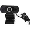 NutriEss Webcam USB Full HD con telecamera Web 1080p con base multifunzione microfono di rumore per lezioni online di videoconfigurazione per lo streaming del monte per il monitoraggio del