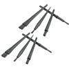 BESPORTBLE Set 8 Pezzi Pennelli Antistatici Manico Tondo in Nylon per Pulizia Tastiera e Rasoio, Spazzole Leggere Anti-Statiche per Spazi Difficili da Raggiungere