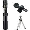 Generic Accessori per telescopi Zoom 10-300X Telescopio monoculare monoculare con cannocchiale a lungo raggio con potente binocolo portatile con CLIP for telefono