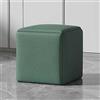 HGFE Trasforma il tuo spazio abitativo con la versatile poltrona ottomana 5 in 1 a cubo, impilabile con ruote girevoli e sgabello quadrato in tessuto tecnologico per soggiorno/sala da pranzo