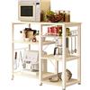 soges Microonde Scaffali Stazione di Lavoro Cucina Armadio per la Conservazione Mensola della Cucina W5S-MP-SF