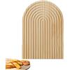 Eabdice Vassoi Decorativi Boho Arcobaleno, Mensola da Parete in Legno Bohémien, per Camere, Soggiorno, Camera da Letto, Ufficio o Cucina