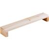 IWOWHERO Poggiapolsi in Legno Resistente per Calligrafia e Disegno, Supporto Ergonomico per Mani, Tavoletta Liscia Portatile per Ceramica e Pittura