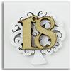 DLM Bomboniere DLM-27588 (Kit 12 Pezzi) Calamita Magnete Albero della Vita 18 Anni Diciottesimo Compleanno in Legno Segnaposto Confettata Pensierino bomboniera