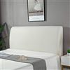 uyeoco Fodera per Testiera per Letto Copri Copertura Testata Letto Matrimoniale/Singolo 150/160/180/200 CM Premium Imbottita Elastica Copritestata Letto Velluto Protezione Anti-collisione Cuscino