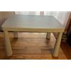 Ikea MAMMUT Tavolo per bambini, interno/esterno, 77x55 cm [bianco]