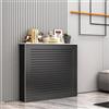 Generic Copertura organizer per termosifone, in legno, moderna, per dissipazione del calore, design traspirante, per ufficio, soggiorno, camera da letto, corridoio