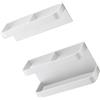 Atyhao Portaombrelli Magnetico, Regolabile in Altezza, Alla Moda e Senza Perforazione, Facile da Installare, Ruolo di Promemoria, Realizzato in Lamiera di Acciaio Al Carbonio, per (WHITE)
